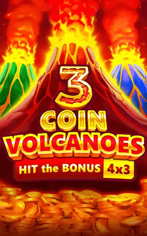 Machine à sous 3 Coin Volcanoes disponible au Volerbet Casino