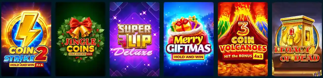 Machines à sous du Volerbet Casino avec jackpots et bonus